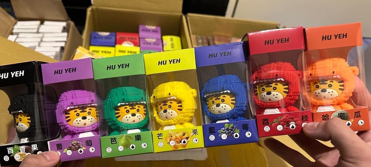 HUYEH 虎爺 萌虎杯 6000口 拋棄式/一次性電子煙