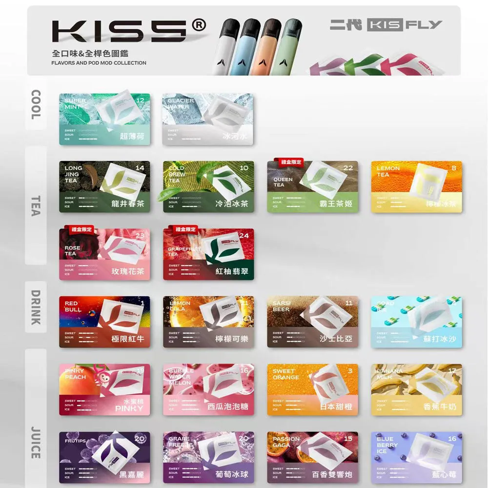 KIS5凱斯 五代電子煙彈 專用菸彈