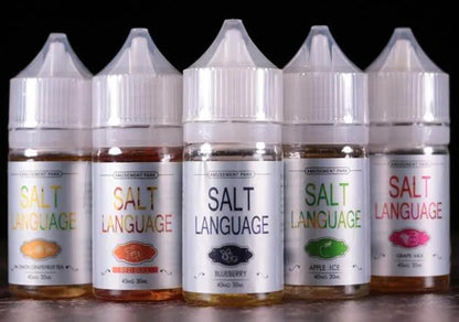 SALT LANGUAGE鹽語系列菸油 丁鹽煙油 30ML/40MG
